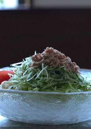 サラダうどん-レシピのメイン写真