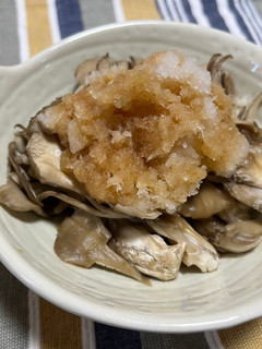 舞茸のおろしぽん酢焼き-レシピのメイン写真