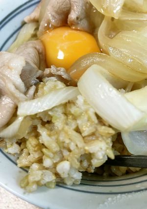 超簡単　残り物で豚丼-レシピのメイン写真