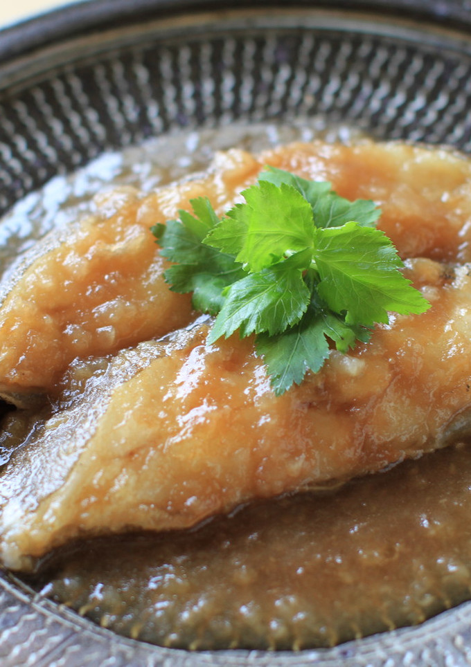 大根おろしでさっぱりと！かれいのおろし煮-レシピのメイン写真