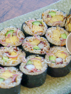 明石だこ飯海苔巻き-レシピのメイン写真