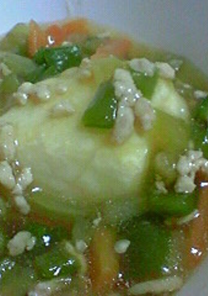 揚げだし豆腐☆彡野菜あんかけ　-レシピのメイン写真