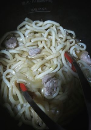 旧型ホットクックで焼きうどん-レシピのメイン写真