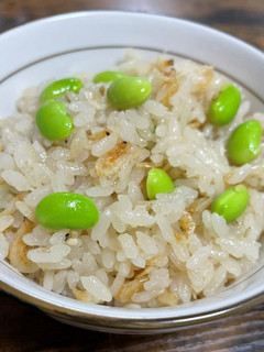 桜エビと枝豆のごはん-レシピのメイン写真