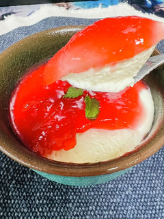 すもものレアチーズケーキ-レシピのメイン写真