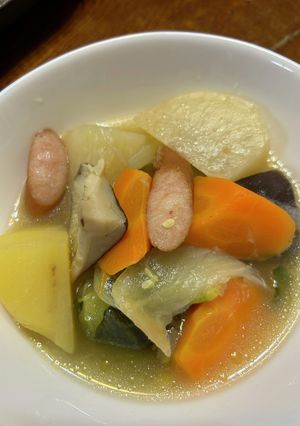あるもの野菜たっぷりのポトフです-レシピのメイン写真