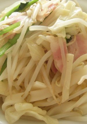 あっさり・焼きうどん。-レシピのメイン写真