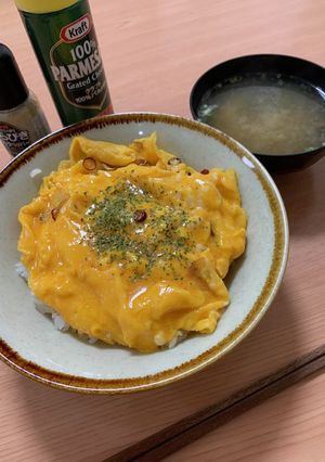 悪魔の玉子丼-レシピのメイン写真