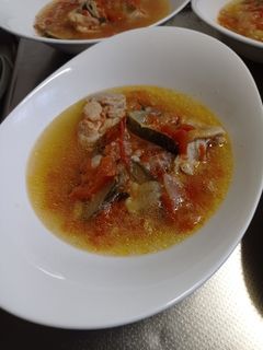 夏野菜のスープ(圧力鍋使用)-レシピのメイン写真