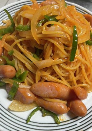 昔ながらのナポリタン-レシピのメイン写真