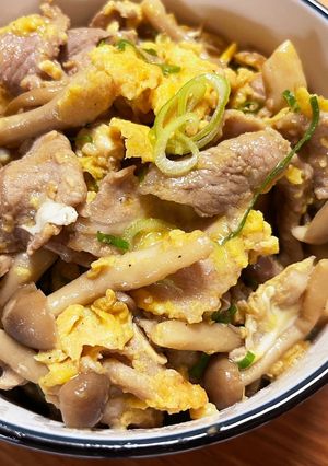 サッと一品！豚玉しめじの炒めもの-レシピのメイン写真