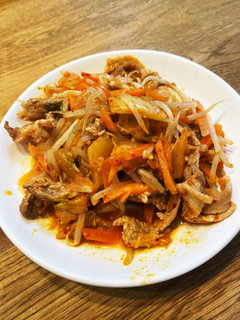 豚キムチ炒め-レシピのメイン写真