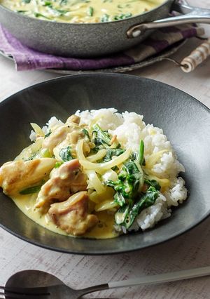 15分で完成!カレーカルボチキン-レシピのメイン写真