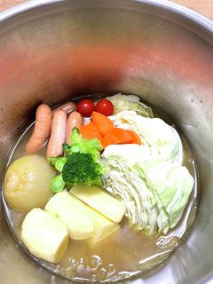 オニオンスープ リメイクポトフ-レシピのメイン写真
