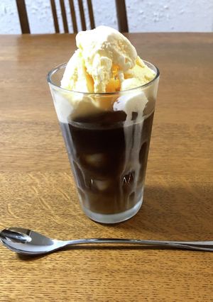 夏はコレ!アイスクリームアイスコーヒー-レシピのメイン写真