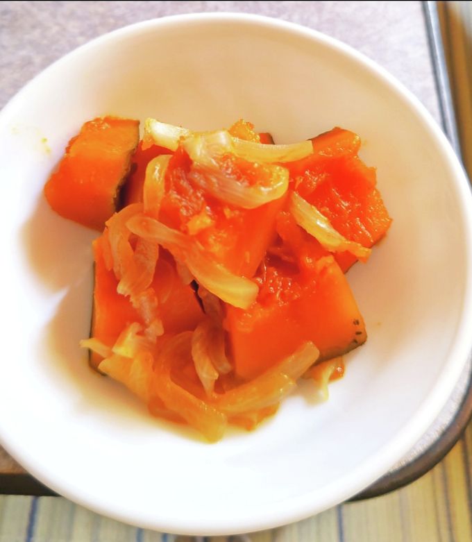 南瓜と玉ねぎの煮物。 by クック5496CD☆ 【クックパッド】 簡単