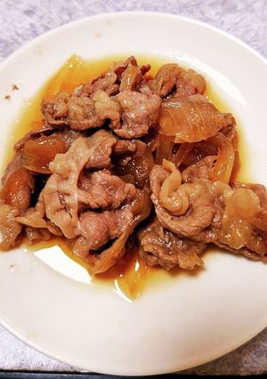 牛丼煮-レシピのメイン写真