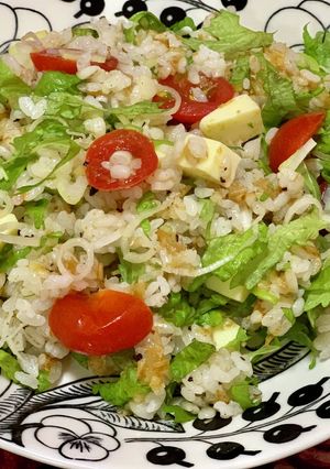 自家製大葉の和風サラダライス-レシピのメイン写真