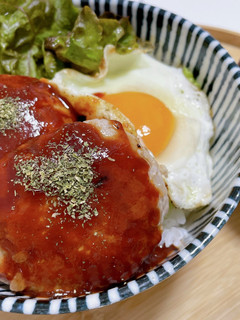 デミ風ロコモコ丼-レシピのメイン写真
