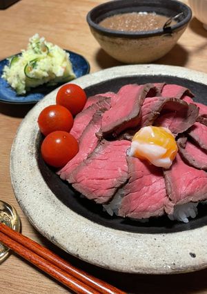 低温キープでしっとりローストビーフ-レシピのメイン写真