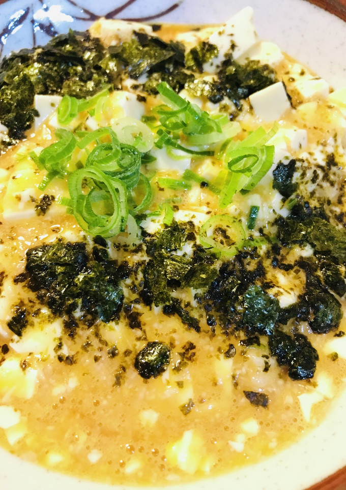 毎日のしろごはん●玉かけとろろ豆腐ごはん-レシピのメイン写真