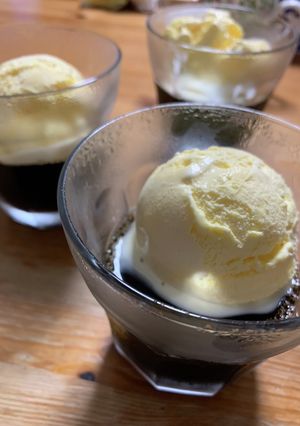 ⌘覚書⌘ おうちカフェ風コーヒーゼリー-レシピのメイン写真