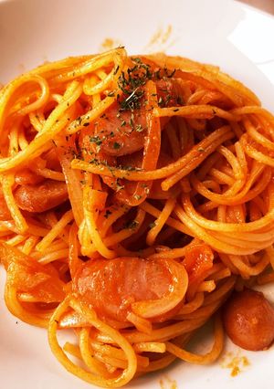 　まろやかケチャップのパスタ♡-レシピのメイン写真