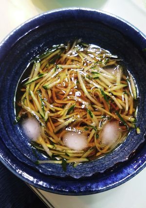 さっぱりきゅうりのスープ-レシピのメイン写真