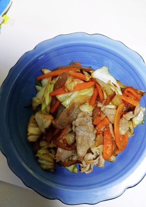 タレで野菜炒め-レシピのメイン写真