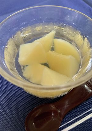 夏おすすめデザート★簡単に作れる白桃寒★-レシピのメイン写真