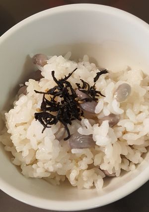 インゲンの豆だけ使った炊き込み御飯-レシピのメイン写真