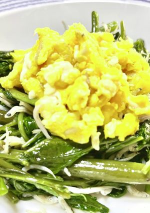 空芯菜炒め〜夏バテ気味のカラダに-レシピのメイン写真