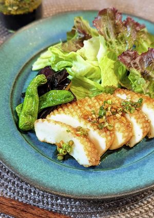 ガツンとにんにく☆イカの薬味じょうゆ-レシピのメイン写真