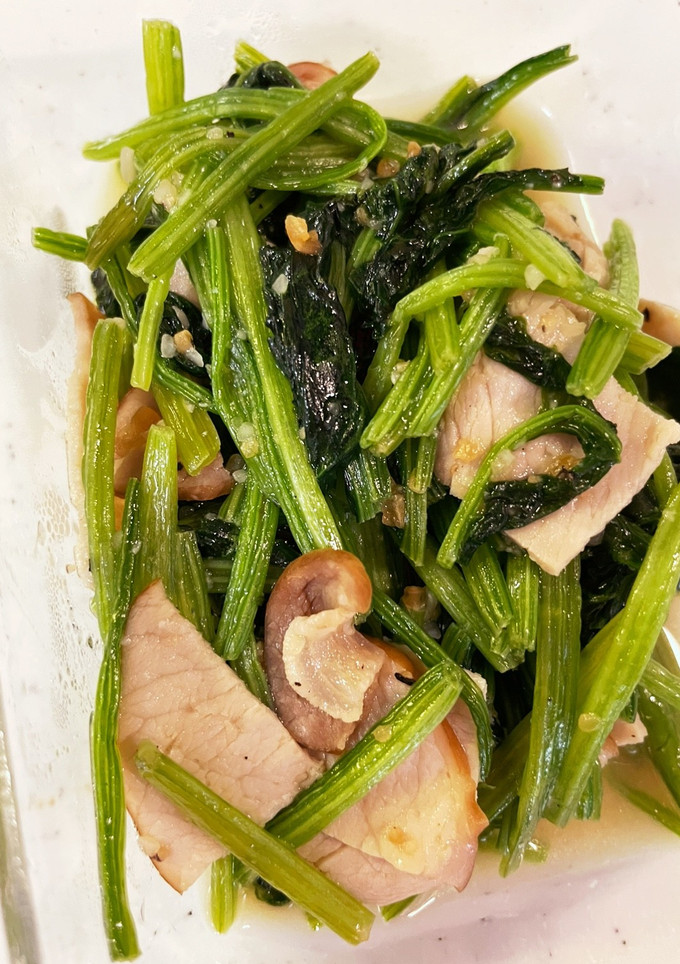 ほうれん草とハムの麹炒め-レシピのメイン写真