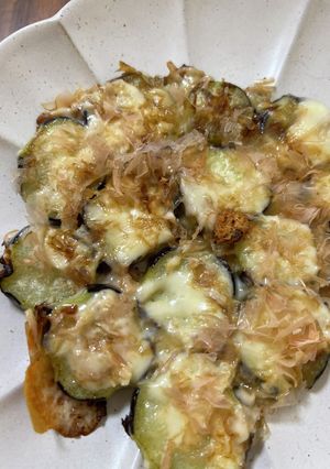 簡単！なすびのおかかチーズマヨ焼き-レシピのメイン写真
