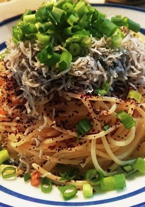 葱たっぷりしらすパスタ-レシピのメイン写真