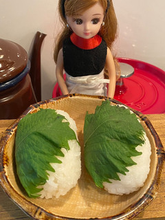 リカちゃん♡青じそおにぎり(鮭*梅)-レシピのメイン写真
