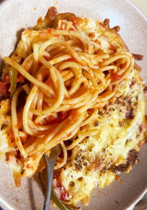トマトパスタグラタン-レシピのメイン写真