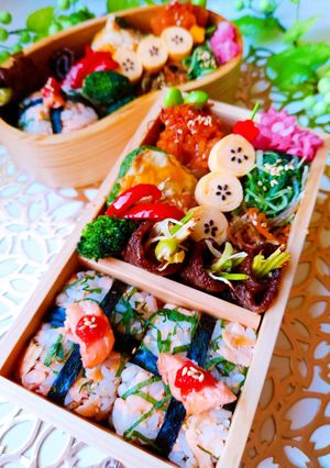女子学生のお弁当（2023.7.12）-レシピのメイン写真