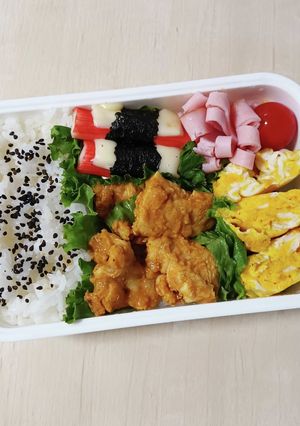 高校生のお弁当2023.7.12-レシピのメイン写真