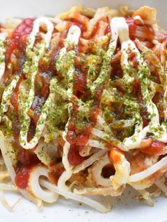 ちくわともやしのお好み焼き風-レシピのメイン写真