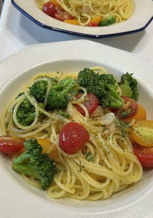 【疲れた日のパスタ】何を入れてもうまい!-レシピのメイン写真