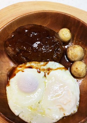 安いミンチでA5ランクのビーフハンバーグ-レシピのメイン写真