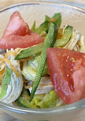 棒棒鶏風サラダ-レシピのメイン写真