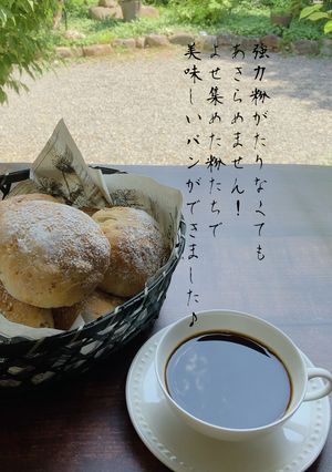 寄せ集めた粉たちで出来たパン♪-レシピのメイン写真