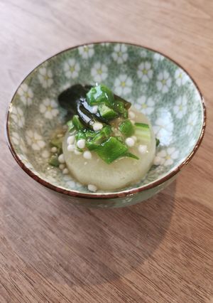 大根の煮物 オクラ餡かけ-レシピのメイン写真