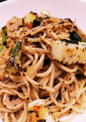 ゆかりパスタ-レシピのメイン写真