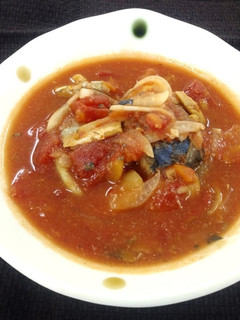 【防災食】さばのトマト煮-レシピのメイン写真