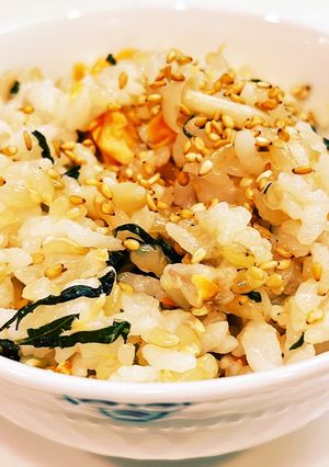 鮭と大葉の混ぜご飯-レシピのメイン写真
