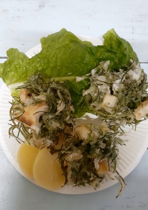 オカヒジキのかき揚げ-レシピのメイン写真